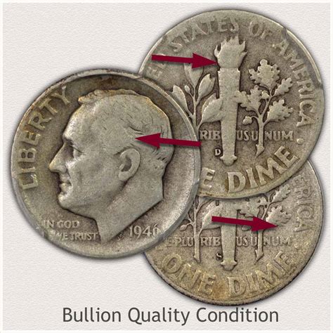 1946 silver dime value|value of roosevelt dimes 1946 1964.